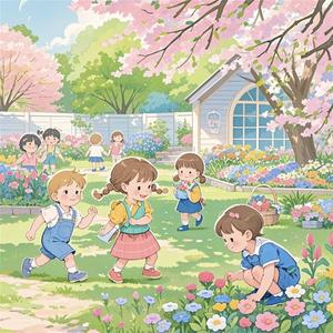 妈妈陪我一起长大