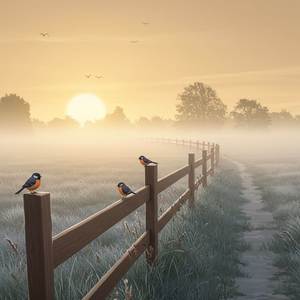 아침의 첫 숨결