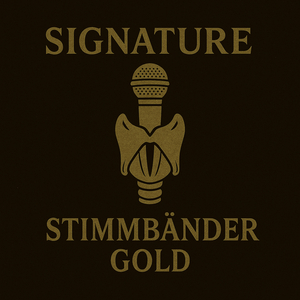 Stimmbänder Gold