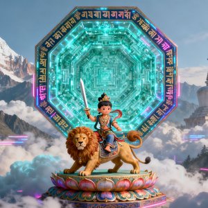 文殊八字真言颂