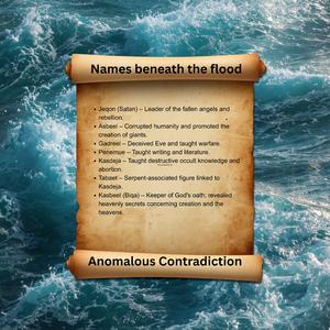 Names Beneath the Flood