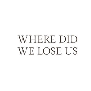 Where Did We Lose Us