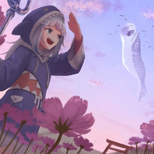 AIgura 月兔回旋于空中