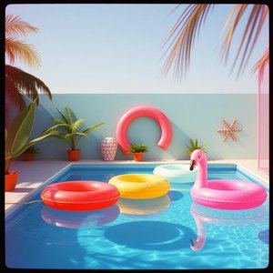 秘密の水着パーティー