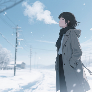 白い息の向こう