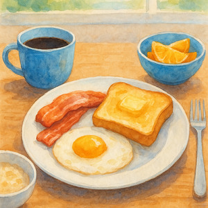 爽やかな朝ごはん音楽