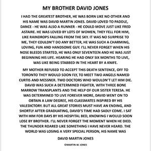 My Brother David Jones
