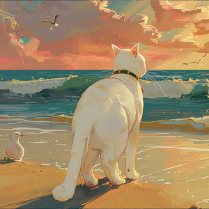 Walking on the Beach