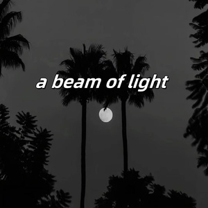 a beam of light