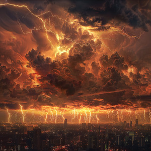 Las Vibraciones Del Trueno Se Elevan