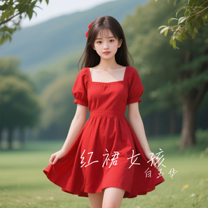 红裙女孩