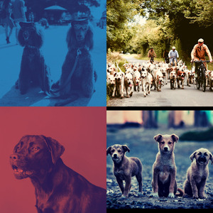 微妙的训练犬心情