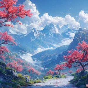 一汀烟雨杏花寒