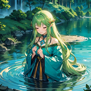 森たちの囁き（神秘、ドライアド、自然、リラックス）