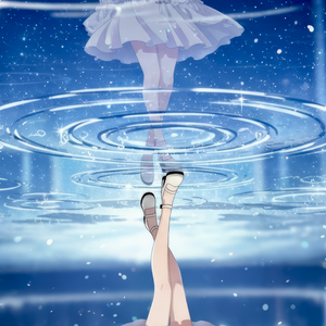 在星冷的夜里