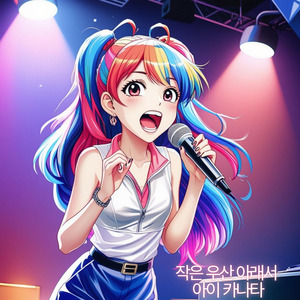 작은 우산 아래서