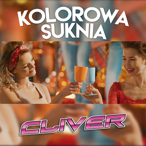 Kolorowa suknia