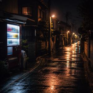 Vending Machine Lights Kyoto