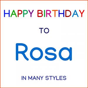 Happy Birthday To Rosa - Metal