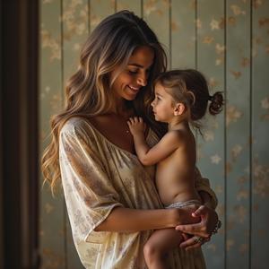 A mother's arms