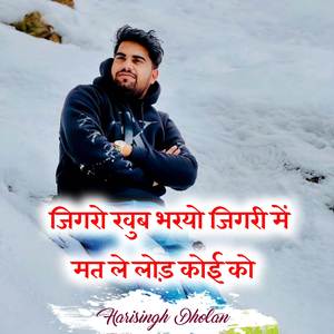 जिगरो खुब भरयो जिगरी में मत ले लोड़ कोई को