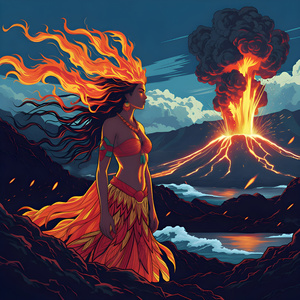 Endless lava fields III