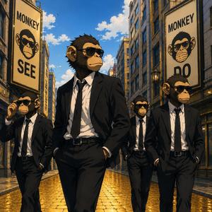 Monkey see, monkey do