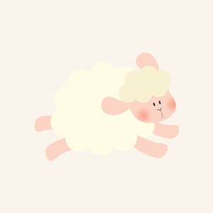 小羊吃奶