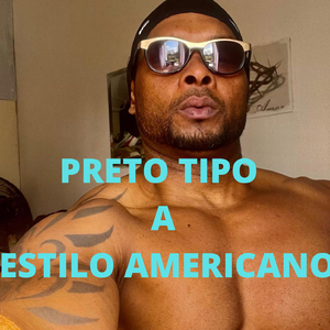 PRETO TIPO A ESTILO AMERICANO