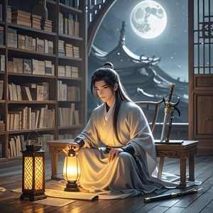 青灯照尘心-觉明子