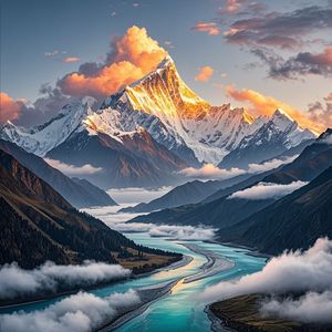 神圣的南迦巴瓦