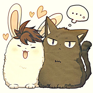 A bunny or a cat