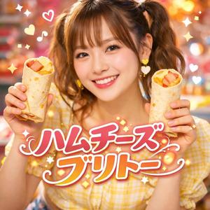 ハムチーズブリトー