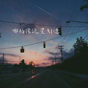 哪怕像流星划过