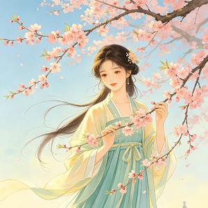 醒来折花