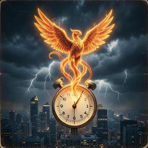 Burnt Orange Stopwatch