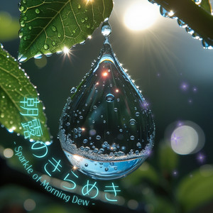 朝露のきらめき