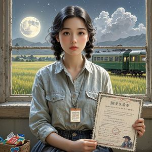 旧衬衫里的月光-月青