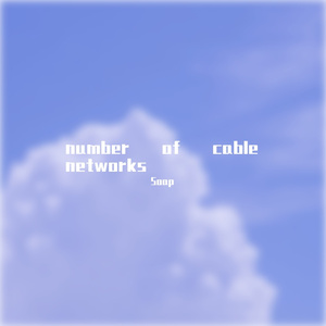 number of cable networks