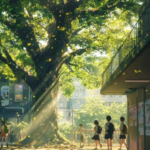 under gentle sunshine