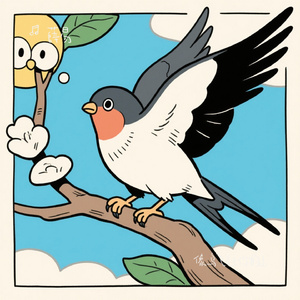 像鸟飞往你的山