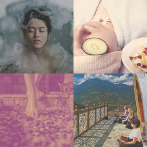 抚慰的水疗日回忆