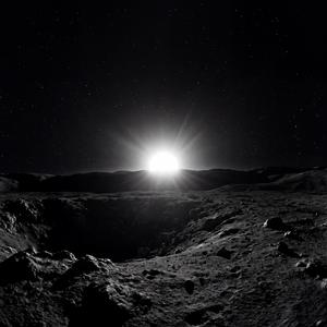 Sunrise On The Moon