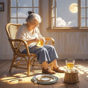 午后的藤椅_鼓鸣仔