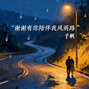 谢谢有你陪伴我风雨路