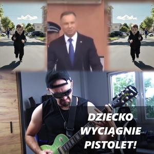 Dziecko wyciągnie pistolet