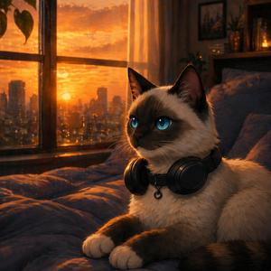 Golden Hour Guitar Glow – LoFi Shouter