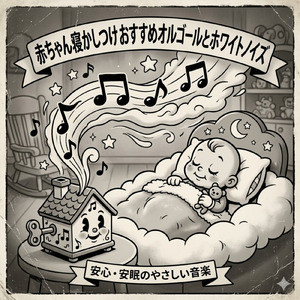 赤ちゃん寝かしつけるのにおすすめのホワイトノイズオルゴール