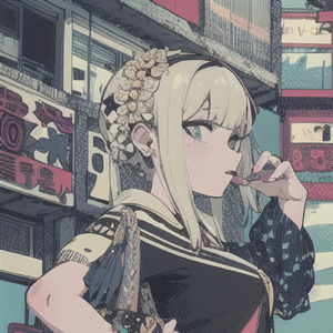 月がまだ白いうちに。