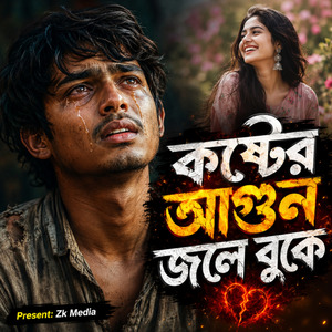 কষ্টের আগুন জলে বুকে